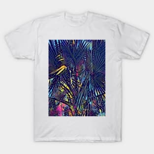 Palm Tree Design, Colorful Nature Pattern, Palm Pattern Tote, Palm Patter  Pillow, Duvet Cover, Palm Pattern Mugs, Palm Clock, Beach Decor, Coastal Decor T-Shirt